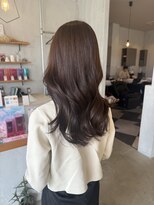 シェル 津山の手店(shel)&nbsp;大人可愛いチョコレートブラウン