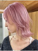 ハイライトカラー/くびれヘア/レイヤーボブ[静岡/ダブルカラー]