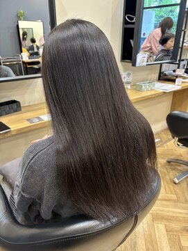 アルター(aL ter) 【髪質改善】くびれヘア/アプリコットオレンジ/中島