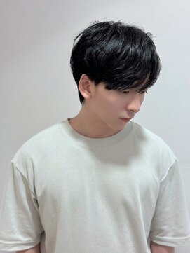 エルパティオ(EL PATIO) ナチュラルセンターパート／黒髪ショート