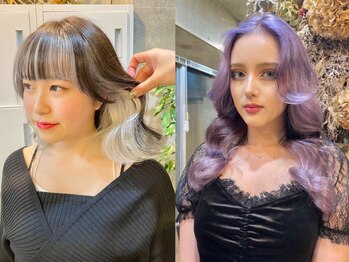 カリーナコークス 原宿 渋谷(Carina COKETH)の写真/【ダブルカラー/インナーカラー/韓国風カラー】が人気のサロン♪一流のカラー剤を取り揃えております◎