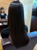 オリオリ(oli-oli)&nbsp;髪質改善ストレート/アッシュブラック/20代30代