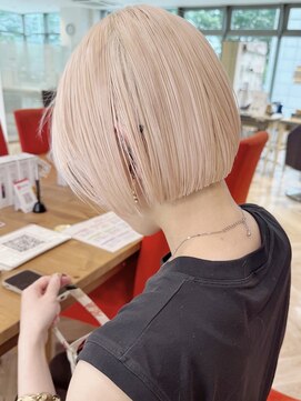 ファースト 仙台店(first) 仙台/広瀬通/ショート/ブリーチ/デザインカット