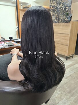 アンクラウド(an cloud) ブルーブラック/アッシュグレー/ブリーチなしカラー