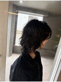 ミディアムレイヤー　パーマ　ミディアムレイヤーパーマ