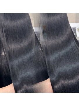 ミヨン 京橋店(miyon) 韓国レイヤーカット×暗髪カラー×髪質改善