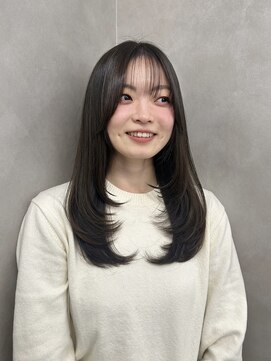 ボヌール 川西(Bonheur) レイヤーカット×地毛風透明感カラー/川西/宝塚