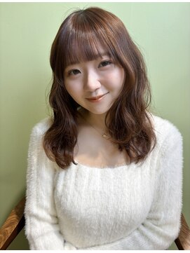 ロンドリゼル 札幌(Lond RiseL) *大人ガーリー アッシュグレーくびれレイヤー