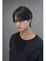 エフコード 難波(F-CODE) 毛流れセンターパート【ニュアンスパーマ】