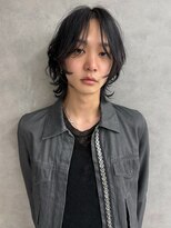 アイヴァン(AIVAN)&nbsp;メンズミディアム・ニュアンスパーマ・メンズボブ