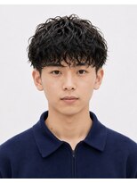 オルタナティブパレード(Alternative Parade) 波巻きスパイラルパーマ ツーブロック マッシュパーマ 刈り上げ