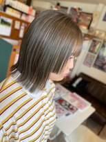 ヘア メイク ココ(hair make coco)&nbsp;黄色味を抑えたカーキグレージュ★