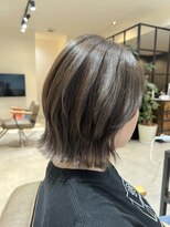 ライツ 富士店(ReiZ)&nbsp;くびれボブ×透明感グレージュ
