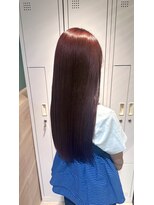 サラジュ 梅田店(SARAJU)&nbsp;saraju イシヅ　秋冬カラー☆チェリーピンク