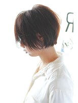 ヘアーアンドメイク フォルス(HAIR&MAKE FORS) 【FORS】西田ゆか 耳掛けショートボブ