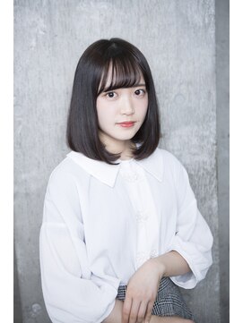 サロンドミルク 原宿(salon de MiLK) 【salon de MiLK 原宿】イルミナアッシュベージュ×ボブ