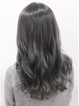 エイト 池袋店(EIGHT ikebukuro) 【EIGHT 池袋】とろみカラー_ネイビー_グレー