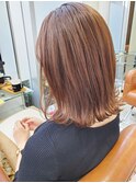 大人かわいい柔らかロブスタイル☆リュドール一宮