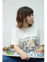 ベンチ 高田馬場店(bench) ゆるふわボブ