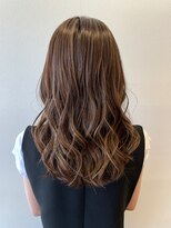 ザ ラブズ ラフズ ヘアー 本店(the loves laughs hair) #大人のハイライトで作るナチュラルシフォンベージュ