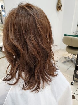 ヴィーヴォ 天六店(VIVO) 【VIVO】Watanabe ミディアムレイヤー ナチュラルベージュ