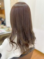 アークスヘアー&nbsp;透明感♪髪質改善カラー小顔艶感ミルクティーベージュ