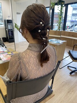 オーシャン(Ocean) ［Ocean Hair&Life 水田成美］結婚式アレンジ☆ヘアセット