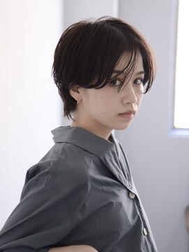 ロアー 葛西店(RAWR hair) 【RAWR】黒髪ショート_ウザバング