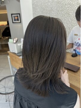 ビーチ(BEACH) ブリーチなしカラー オリーブグレージュ