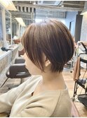 大人かわいいアッシュカラー