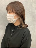 イヤリングカラーミルクティー【北戸田】