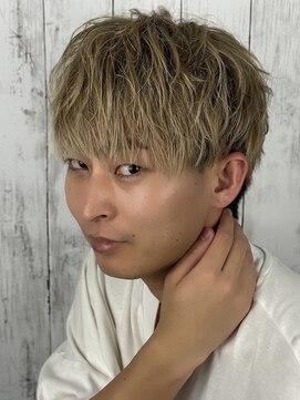 プレミアムバーバー 目黒店(PREMIUM BARBER produce by HIRO GINZA) ハイトーンマッシュ