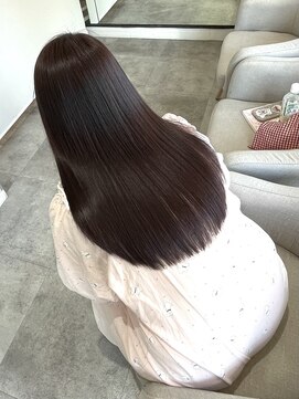 ナンバー ジルバ 立川(N° jillva) 韓国顔まわりレイヤーカット髪質改善透明感カラー20代30代40代