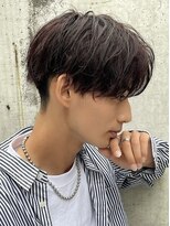 フィフス 仙台(fifth) ニュアンスパーマ毛流れセンターパートウルフフェザーパーマ