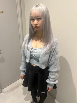 ジェム(GEM) 【hinana】透明感upホワイトシルバー