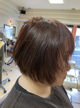 美容室 ステラ ローレイヤーグラデーションボブ
