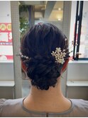 ヘアセット/ヘアアレンジ/結婚式参列ヘア