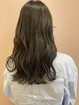 トッカ 高槻店(tocca)&nbsp;オリーブベージュ/レイヤースタイル/透明感カラー