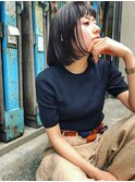 ■オン眉耳かけ抜け感切りっぱなしロブM.SLASHたまプラーザ5-11