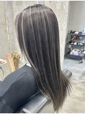 ROUIS 津田沼 コントラストハイライト/ホワイトグレージュ