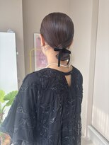 プリュム(plumu.)&nbsp;タイトカチモリ/hair set／ミディアムスタイル/大人かわいい