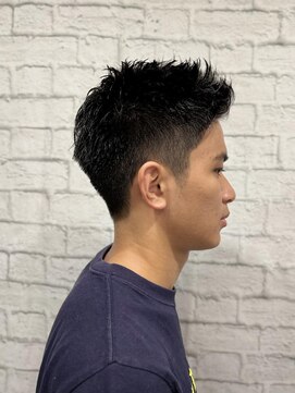 グレイスフル バーバープラチナム 六本木店(Graceful Barber platinum) ボックススパイキーショート
