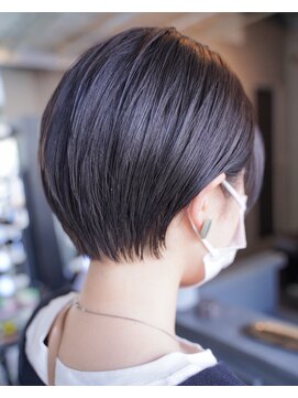 シャロン(SHARON) 【SHARON】ナチュラルブラック×ショートボブ