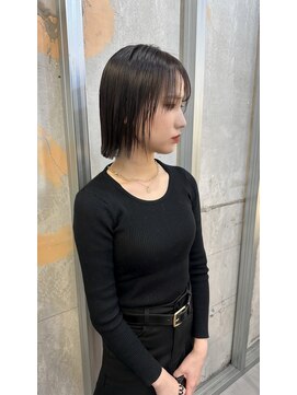 イオエ 梅田(ioe) ニュアンスカラー/グレージュ/ツヤ髪スタイル/髪質改善/縮毛矯正