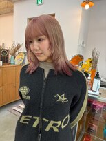 エルム 府中(yelm)&nbsp;【デザインブリーチ×ハッシュカット】#ハイトーン#ダブルカラー