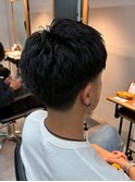 千葉駅MEN’S HAIR/サーフカール/刈り上げセンターパート