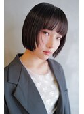 ミニボブ×顔まわりカット