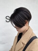 シンプル(Simple)&nbsp;前下がりハンサムショート