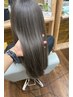 カット白髪ぼかしハイライト＋5ステップトリートメント（ホームケア付き）