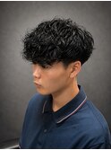 スパイラルパーマ